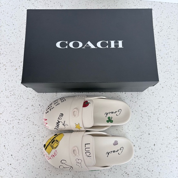 Coach leather sketch clogs - Picture 10 of 11